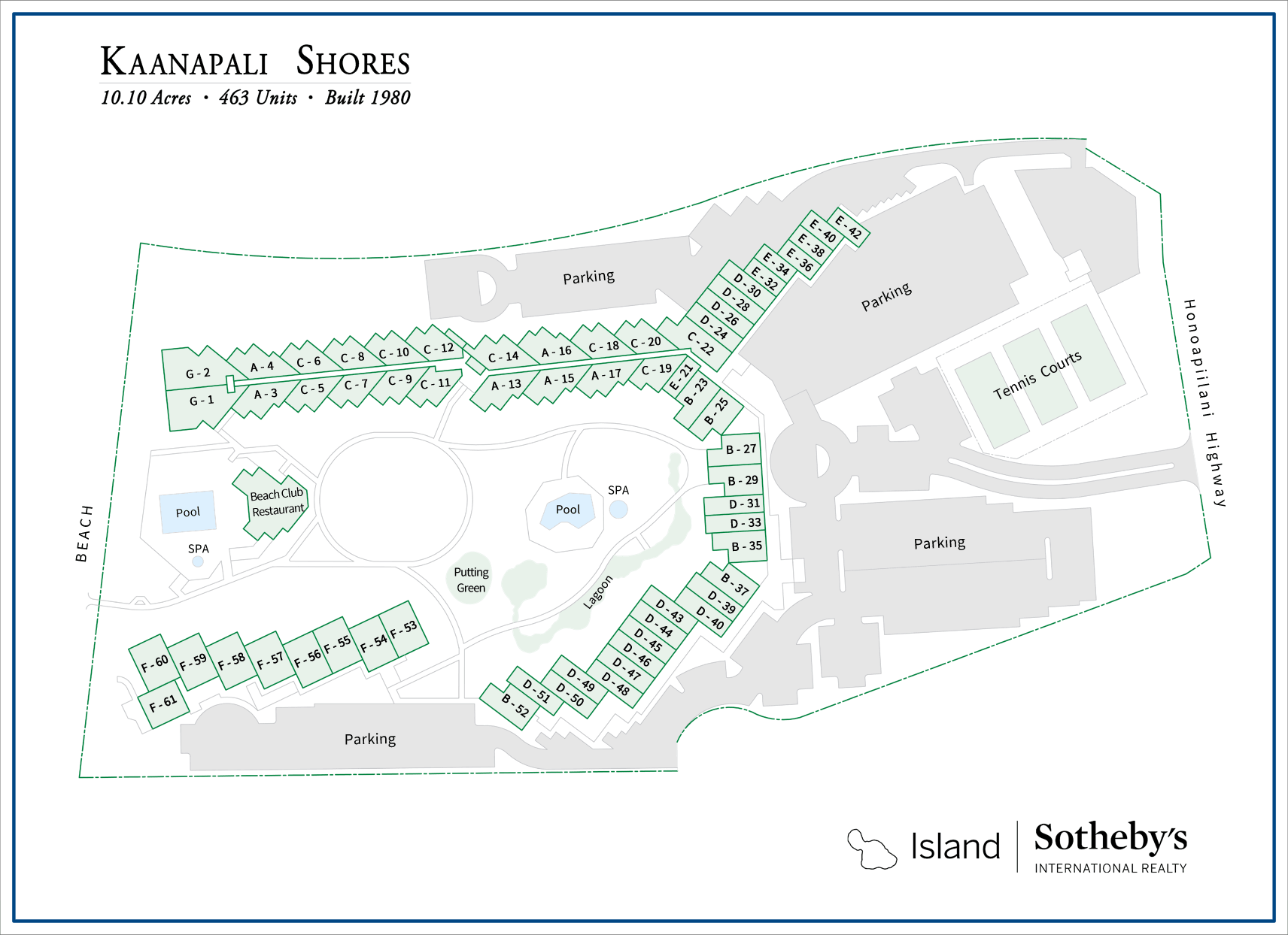 kaanapali shores map